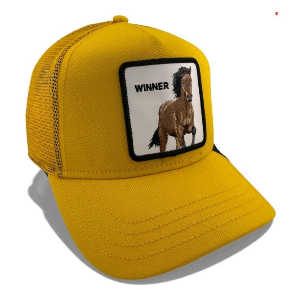 Goorin Bros The Winner Horse Farm Mesh Back Trucker Snapback Adjustable Hat Cap